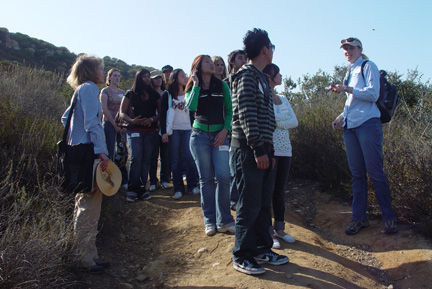 undergrads_Bobcat walk